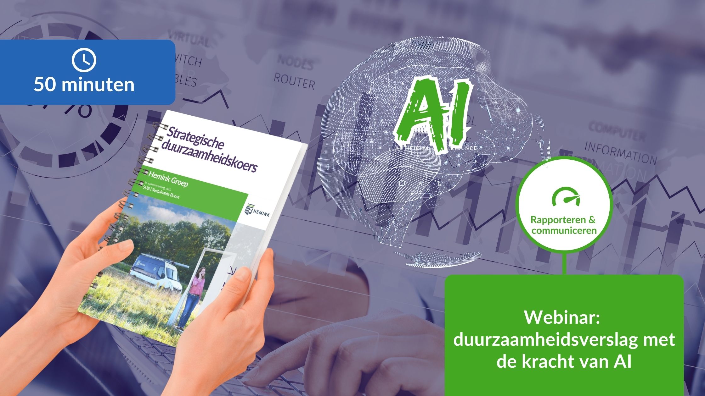 Webinar: Duurzaamheidsrapportage volgens VSMe met de kracht van AI